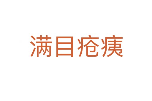 滿(mǎn)目瘡痍